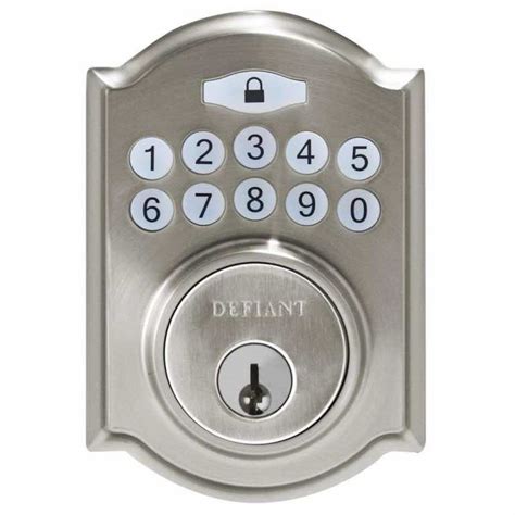 defiant electronic deadbolt